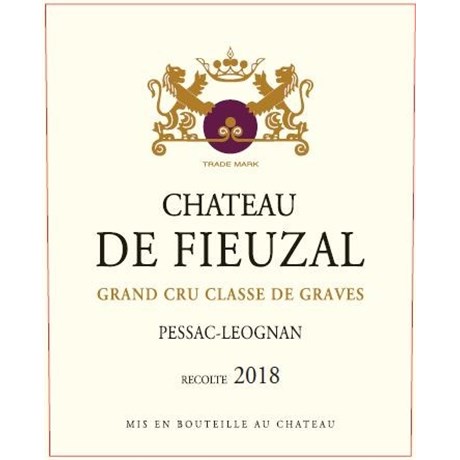 Fieuzal rouge - Pessac-Léognan 2018