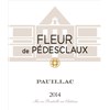 Flower of Pedesclaux - Pauillac 2014 