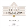 Flower of Pedesclaux - Pauillac 2014 
