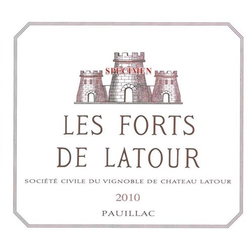 Forts de Latour - Château Latour - Pauillac 2010