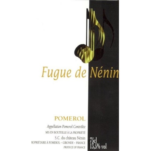 Fugue de Nénin - Château Nénin - Pomerol 2011 b5952cb1c3ab96cb3c8c63cfb3dccaca 