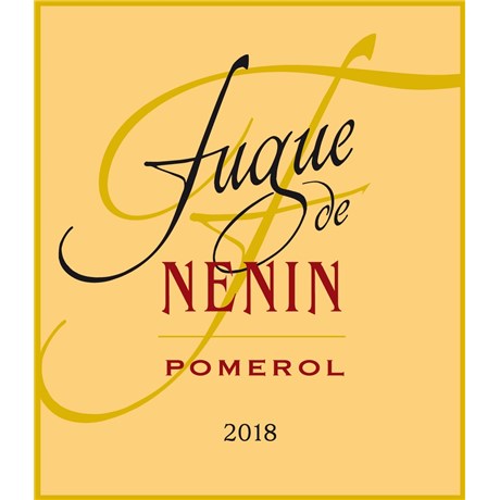 Fugue de Nénin - Château Nénin - Pomerol 2018