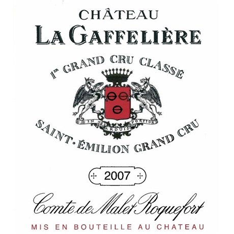 Gaffelière - Saint-Emilion 2007