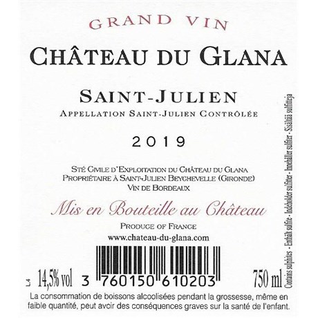 Du Glana - Saint-Julien 2019