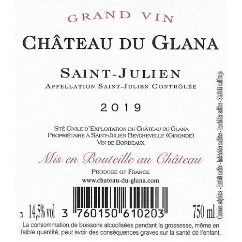 Du Glana - Saint-Julien 2019