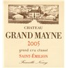 Grand Mayne - Saint-Emilion Grand Cru 2005