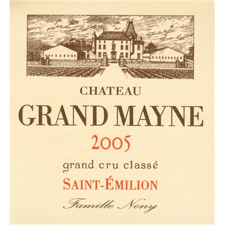 Grand Mayne - Saint-Emilion Grand Cru 2005