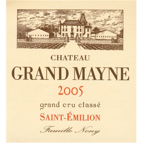 Grand Mayne - Saint-Emilion Grand Cru 2005