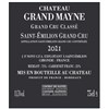 Grand Mayne - Saint-Emilion Grand Cru 2021