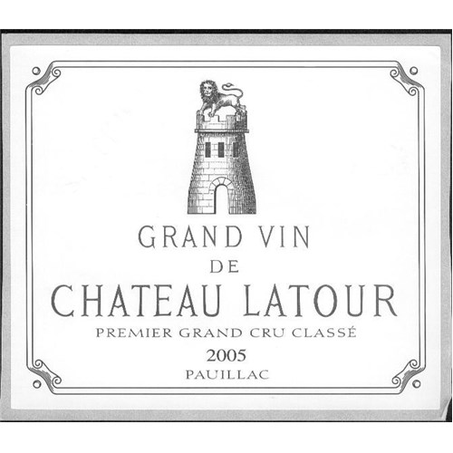 Grand Vin de Château Latour - Pauillac 2005