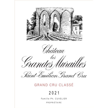 Grandes Murailles - Saint-Emilion Grand Cru 2021