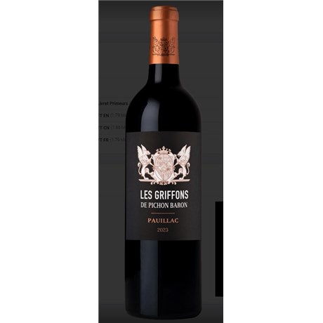 Les Griffons de Pichon Baron - Pauillac 2023