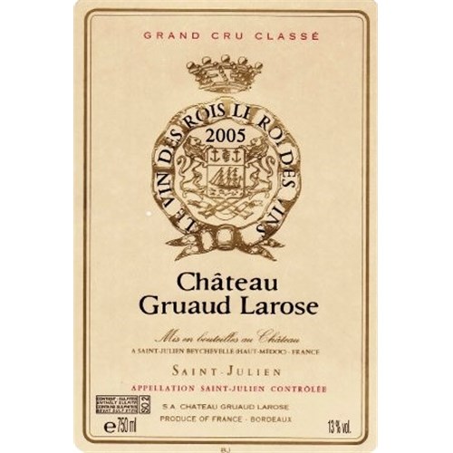 Gruaud Larose - Saint-Julien 2005