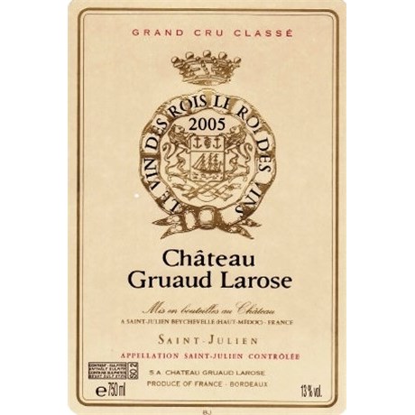 Gruaud Larose - Saint-Julien 2005