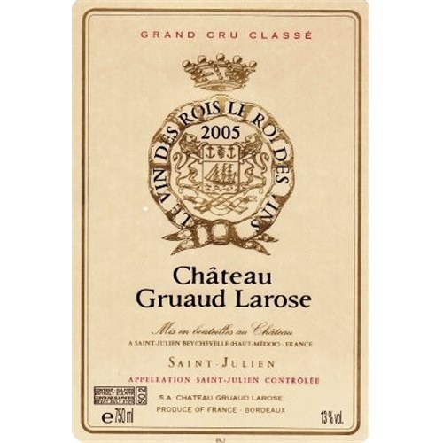 Gruaud Larose - Saint-Julien 2005