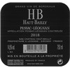 "HB" Haut Bailly - Château Haut Bailly - Pessac-Léognan 2018