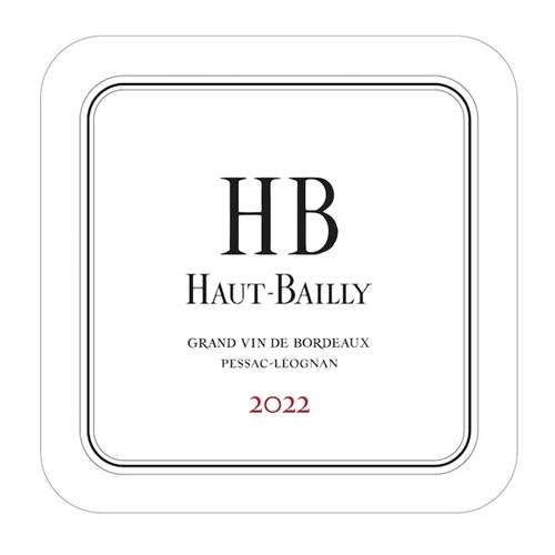 "HB" Haut Bailly - Pessac-Léognan 2022