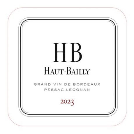 "HB" Haut Bailly - Pessac-Léognan 2023