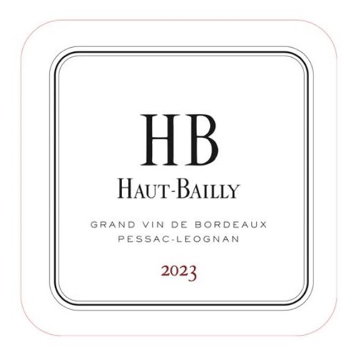 "HB" Haut Bailly - Pessac-Léognan 2023