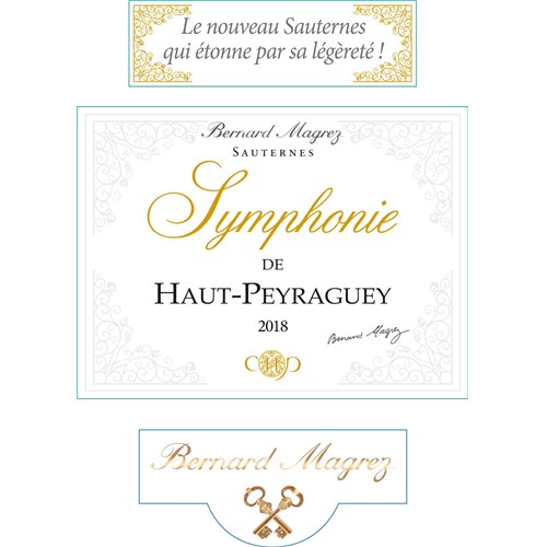 Half bottle Symphonie de Haut Peyraguey - Clos Haut Peyraguey - Sauternes 2018 37.5 cl 4df5d4d9d819b397555d03cedf085f48 