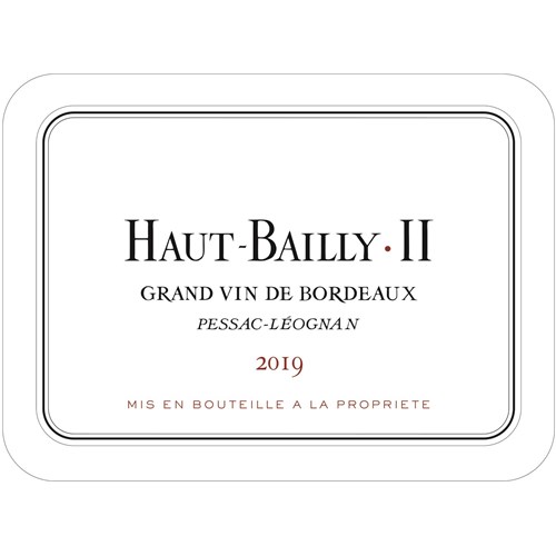 Haut Bailly II - Pessac-Léognan 2019