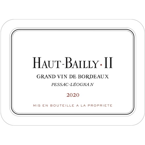 Haut Bailly II - Pessac-Léognan 2020