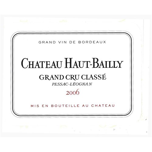 Haut Bailly - Pessac-Léognan 2006