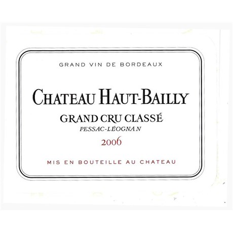 Haut Bailly - Pessac-Léognan 2006