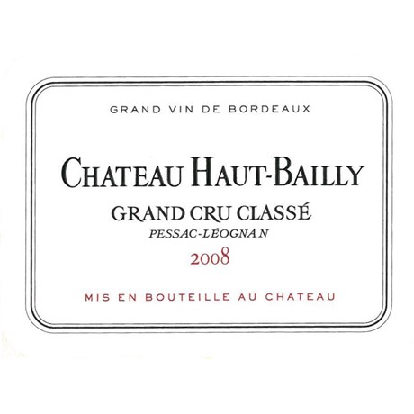 Haut Bailly - Pessac-Léognan 2008