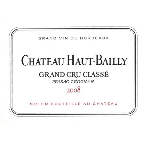Haut Bailly - Pessac-Léognan 2008