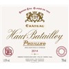 Haut Batailley - Pauillac 2014