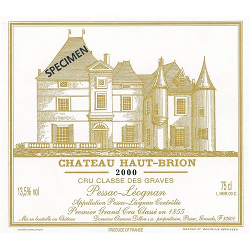 Haut Brion - Pessac-Léognan 2000