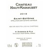 Haut Marbuzet - Saint-Estèphe 2018