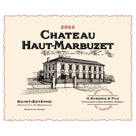 Haut Marbuzet - Saint-Estèphe 2022