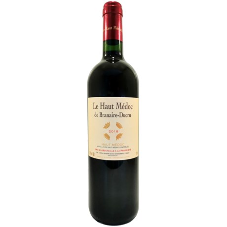 Haut-Médoc de Branaire Ducru - Haut-Médoc 2018