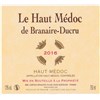 Le Haut Médoc de Branaire Ducru - Château Branaire Ducru - Haut-Médoc 2016