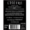 Hêtre (BIO-ORGANIC) - Castillon-Côtes de Bordeaux 2019
