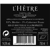 L'Hêtre - Castillon-Côtes de Bordeaux 2016 6b11bd6ba9341f0271941e7df664d056 