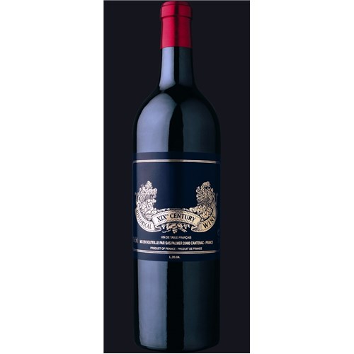 Historical XIXth Century Wine - Château Palmer - Vin de table 20.17