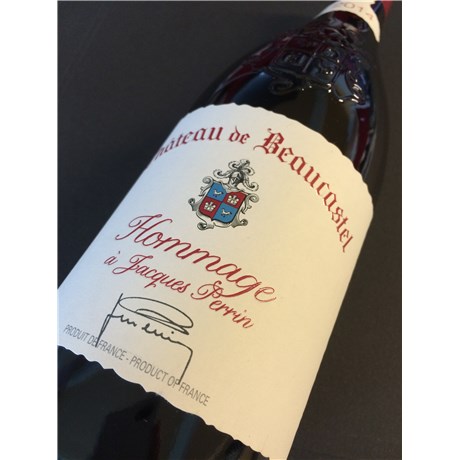 Hommage à Jacques Perrin - Château de Beaucastel - Châteauneuf du Pape 1995