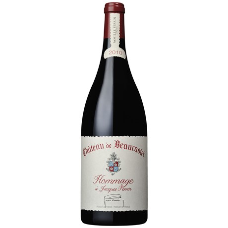 Hommage à Jacques Perrin - Château de Beaucastel - Châteauneuf du Pape 2010