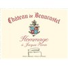 Hommage à Jacques Perrin - Château de Beaucastel - Châteauneuf du Pape 2015