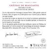 Hommage à Jacques Perrin - Château de Beaucastel - Châteauneuf du Pape 2016
