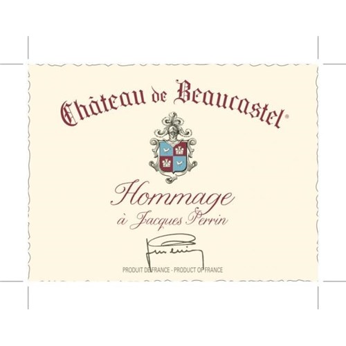 Hommage à Jacques Perrin - Châteauneuf du Pape 2012