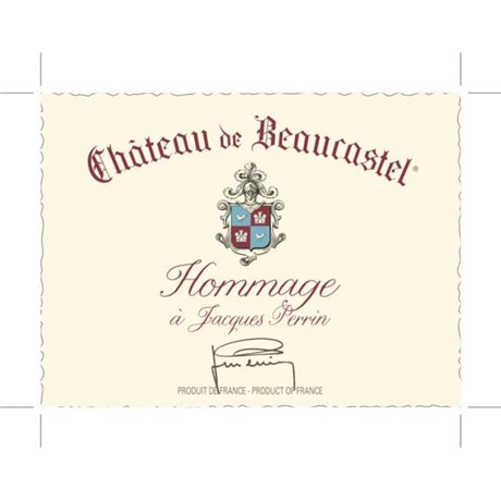 Hommage à Jacques Perrin - Châteauneuf du Pape 2012