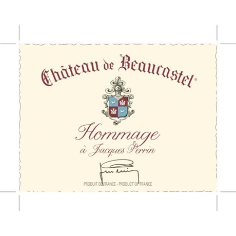 Hommage à Jacques Perrin - Châteauneuf du Pape 2012