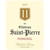 II du Château Saint-Pierre - Pomerol 2015