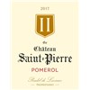 II of Château Saint-Pierre - Château Saint-Pierre - Pomerol 2017 b5952cb1c3ab96cb3c8c63cfb3dccaca 