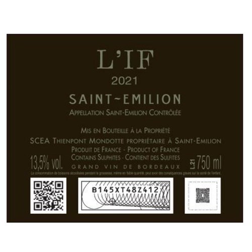 L'If - Saint-Emilion 2021