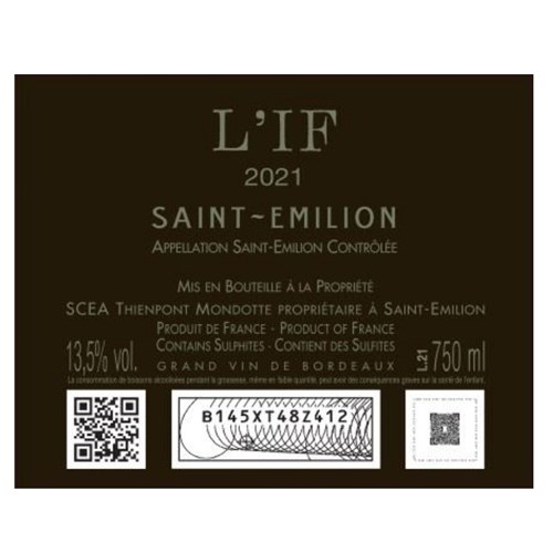 L'If - Saint-Emilion 2021